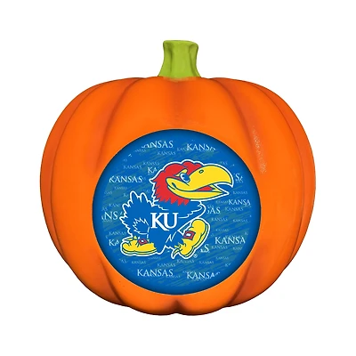 Kansas Jayhawks 3D Resin Pumpkin