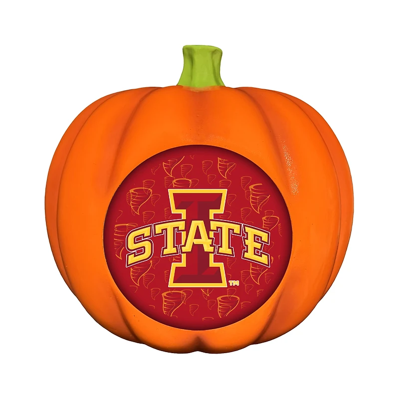 Iowa State Cyclones 3D Resin Pumpkin
