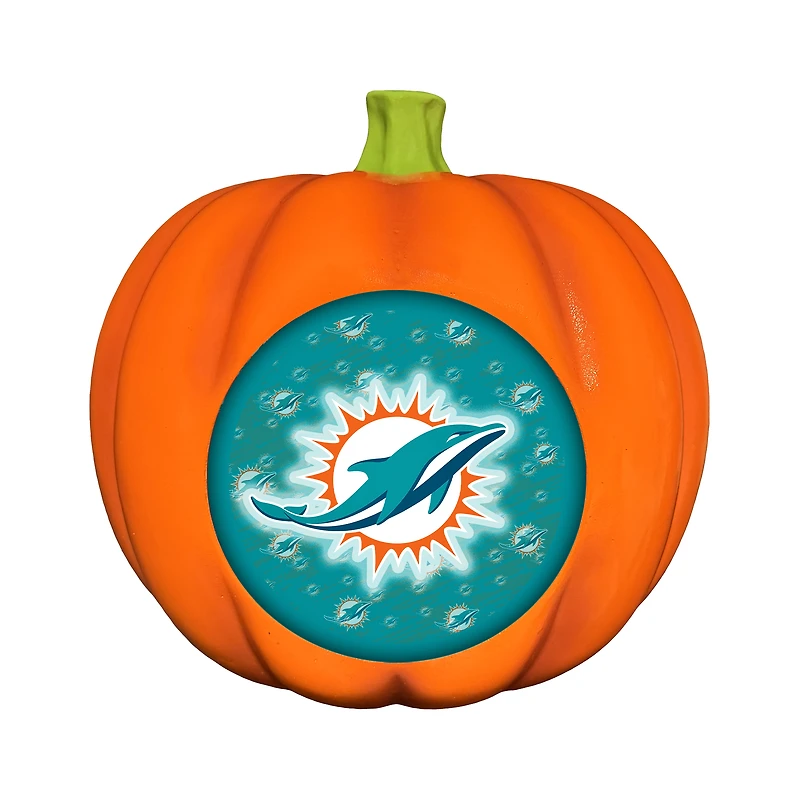 Miami Dolphins 3D Resin Pumpkin