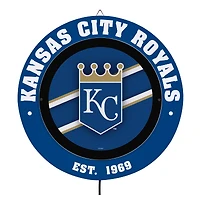 Kansas City Royals 15" LED Round Metal Lit Wall Sign