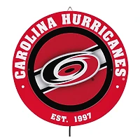 Carolina Hurricanes 15" LED Round Metal Lit Wall Sign
