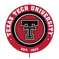 Texas Tech Red Raiders 15" LED Round Metal Lit Wall Sign