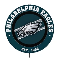 Philadelphia Eagles 15" LED Round Metal Lit Wall Sign