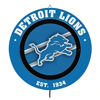 Detroit Lions 15" LED Round Metal Lit Wall Sign