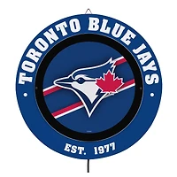Toronto Blue Jays 15" LED Round Metal Lit Wall Sign