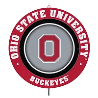 Ohio State Buckeyes 15" LED Round Metal Lit Wall Sign