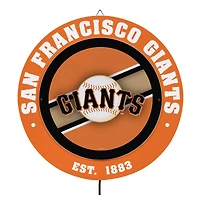 San Francisco Giants 15" LED Round Metal Lit Wall Sign