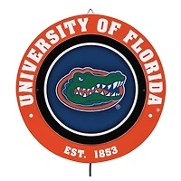Florida Gators 15" LED Round Metal Lit Wall Sign