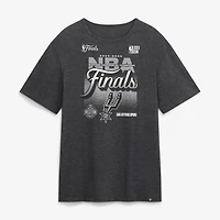 Men's Fanatics Heather Charcoal San Antonio Spurs 2026 NBA Western Conference Champions Big & Tall Locker Room T-Shirt