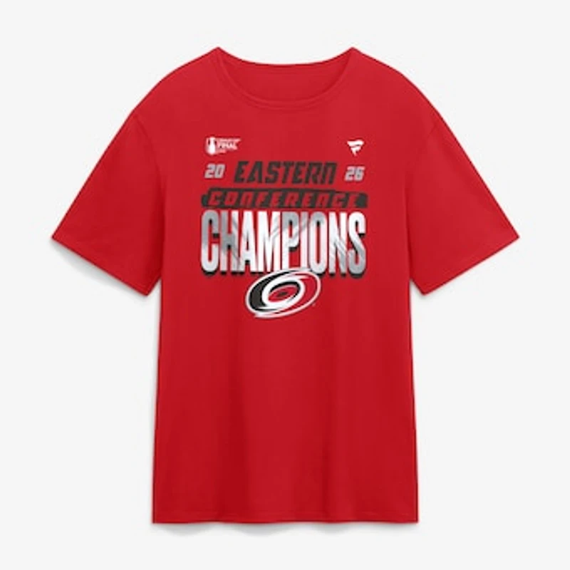 Men's Red Carolina Hurricanes 2026 NHL Eastern Conference Champions T-Shirt