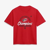 Women's Red Carolina Hurricanes 2026 NHL Eastern Conference Champions T-Shirt