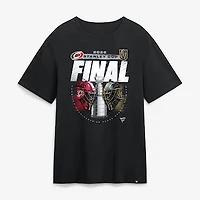 Black Carolina Hurricanes vs. Vegas Golden Knights 2026 Stanley Cup Final Matchup T-Shirt