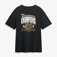 Men's Black Vegas Golden Knights 2026 NHL Western Conference Champions T-Shirt