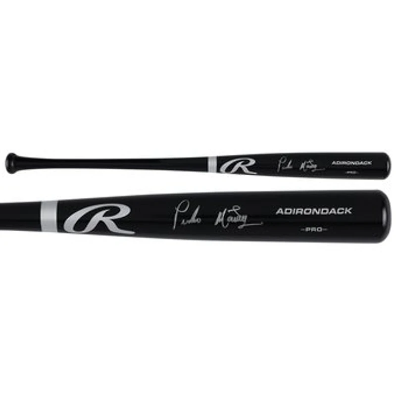 Pedro Martinez Boston Red Sox Autographed Black Rawlings Pro Bat