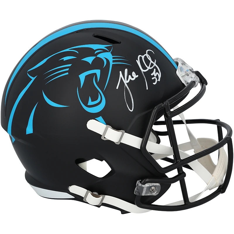Luke Kuechly Carolina Panthers Autographed Riddell 2022 Alternate Speed Replica Helmet