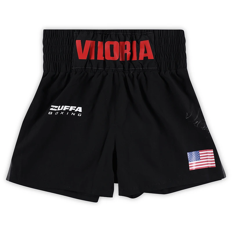 Justin Viloria Zuffa Boxing 06 Autographed Bout-Worn Shorts