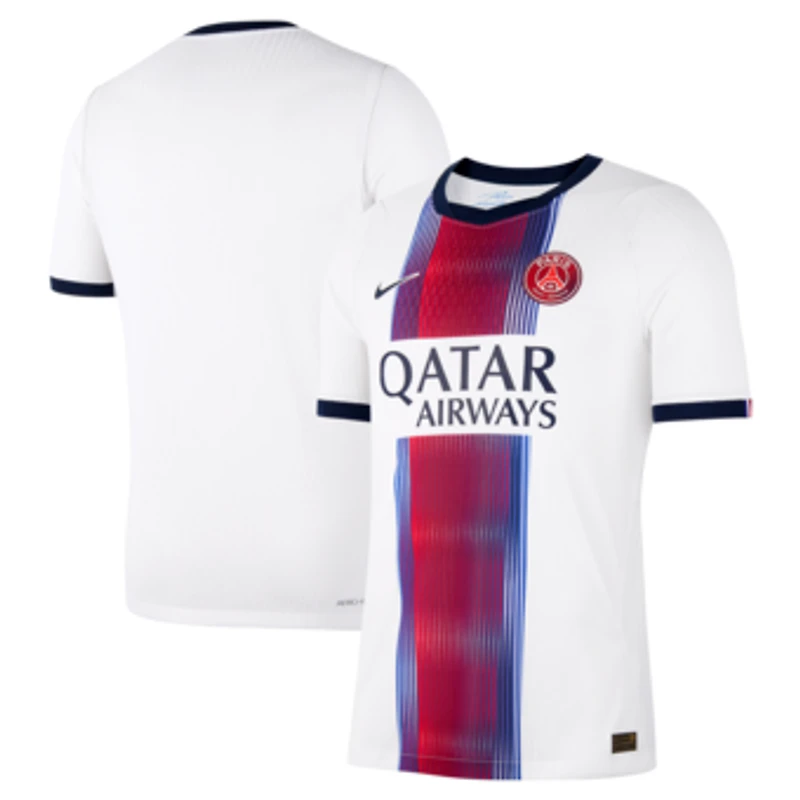 Men's Nike White Paris Saint-Germain 2026/27 Away Match Authentic Jersey