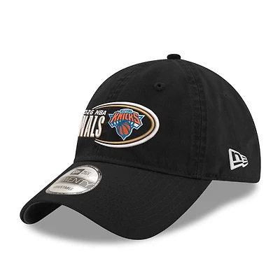 Men's New Era Black New York Knicks 2026 NBA Finals 9TWENTY Adjustable Hat