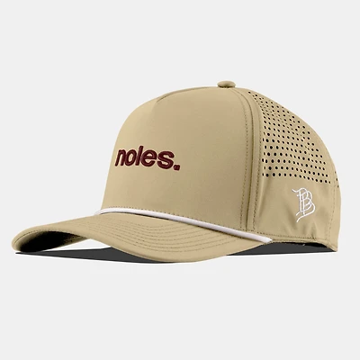 Men's Branded Bills  Khaki Florida State Seminoles Statement Adjustable Rope Hat