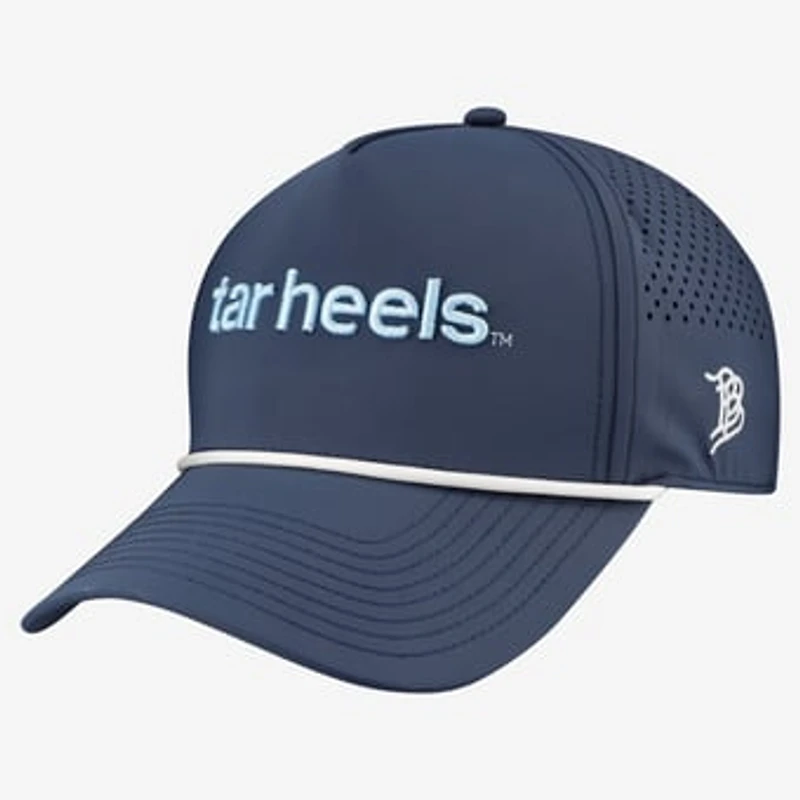 Men's Branded Bills Navy North Carolina Tar Heels Statement Adjustable Rope Hat