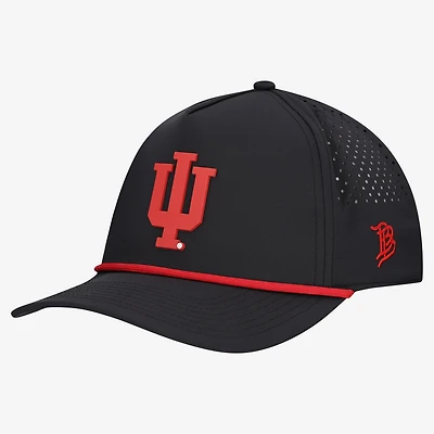 Men's Branded Bills  Black Indiana Hoosiers Classic Adjustable Rope Hat