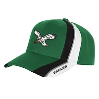 Youth Mitchell & Ness Kelly Green Philadelphia Eagles Club Downforce Pro Crown Adjustable Hat
