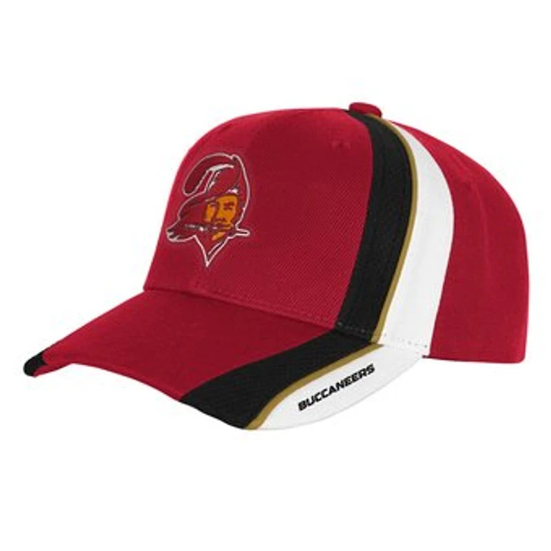 Youth Mitchell & Ness Red Tampa Bay Buccaneers Club Downforce Pro Crown Adjustable Hat
