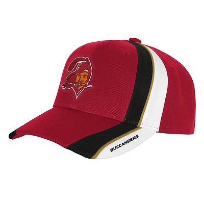 Youth Mitchell & Ness Red Tampa Bay Buccaneers Club Downforce Pro Crown Adjustable Hat