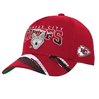 Youth Mitchell & Ness Red Kansas City Chiefs Big Head Pro Crown Snapback Hat