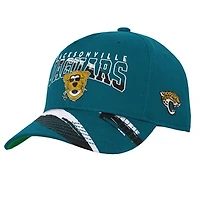 Youth Mitchell & Ness Teal Jacksonville Jaguars Big Head Pro Crown Snapback Hat