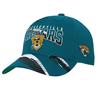 Youth Mitchell & Ness Teal Jacksonville Jaguars Big Head Pro Crown Snapback Hat