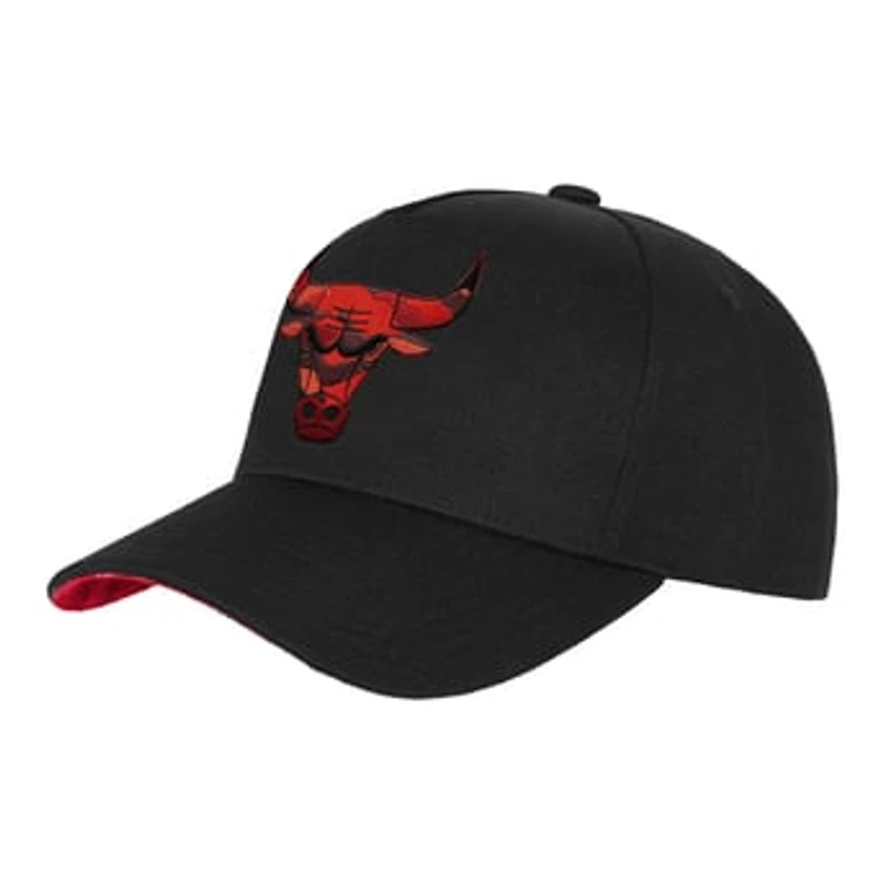 Youth Mitchell & Ness  Black Chicago Bulls 404 Club Camo Pro Pinch Snapback Hat