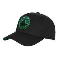 Youth Mitchell & Ness  Black Boston Celtics 404 Club Camo Pro Pinch Snapback Hat
