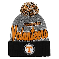 Youth Mitchell & Ness Black Tennessee Volunteers Mascot Cuffed Knit Hat with Pom
