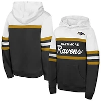 Youth Mitchell & Ness  Black Baltimore Ravens Head Coach Hoodie