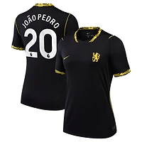 Women's Nike João Pedro Black Chelsea 2026/27 Away Stadium Replica Jersey