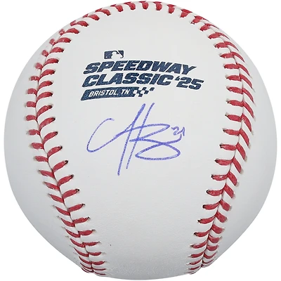 Hunter Greene Cincinnati Reds Autographed 2025 MLB Speedway Classic Baseball