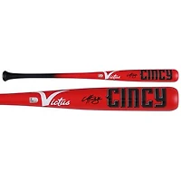 Hunter Greene Cincinnati Reds Autographed Victus City Connect Bat