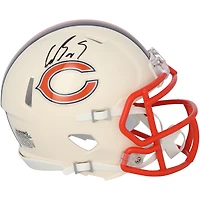 Luther Burden III Chicago Bears Autographed Riddell Retro Speed Mini Helmet