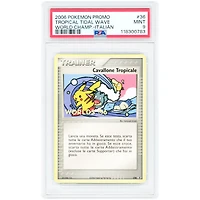 Tropical Tidal Wave 2006 Pokemon World Championships Italian Promo #36 PSA Authenticated 9 Card