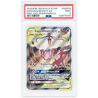 Espeon & Deoxys GX 2020 Pokemon Sun & Moon Promo #SM240 PSA Authenticated 9 Card
