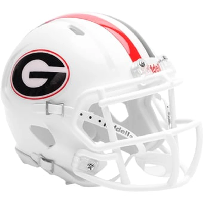 Georgia Bulldogs Riddell White Speed Mini Helmet