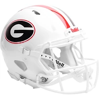 Georgia Bulldogs Riddell White Speed Authentic Helmet