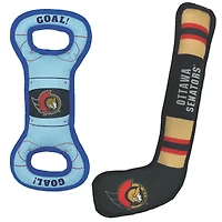 Ottawa Senators Pet Tug Toy Two-Piece Bundle