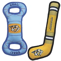 Nashville Predators Pet Tug Toy Two-Piece Bundle