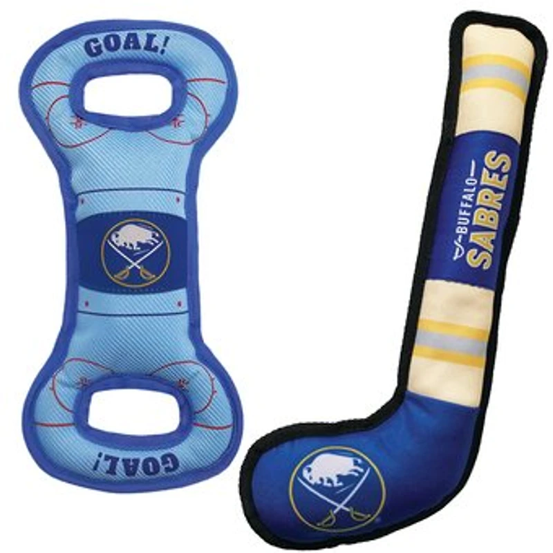 Buffalo Sabres Pet Tug Toy Two-Piece Bundle