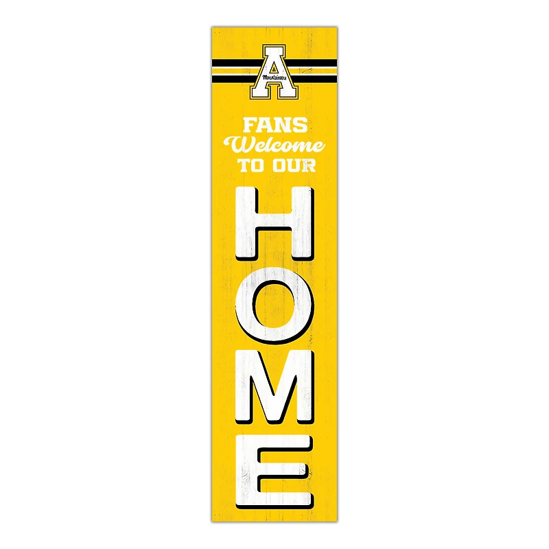 Appalachian State Mountaineers 48" Welcome to Our Home Leaner