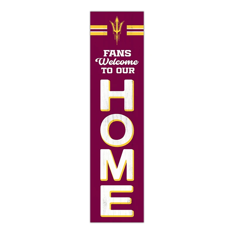 Arizona State Sun Devils 48" Welcome to Our Home Leaner