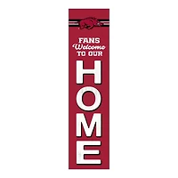 Arkansas Razorbacks 48" Welcome to Our Home Leaner
