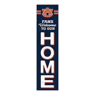 Auburn Tigers 48" Welcome to Our Home Leaner